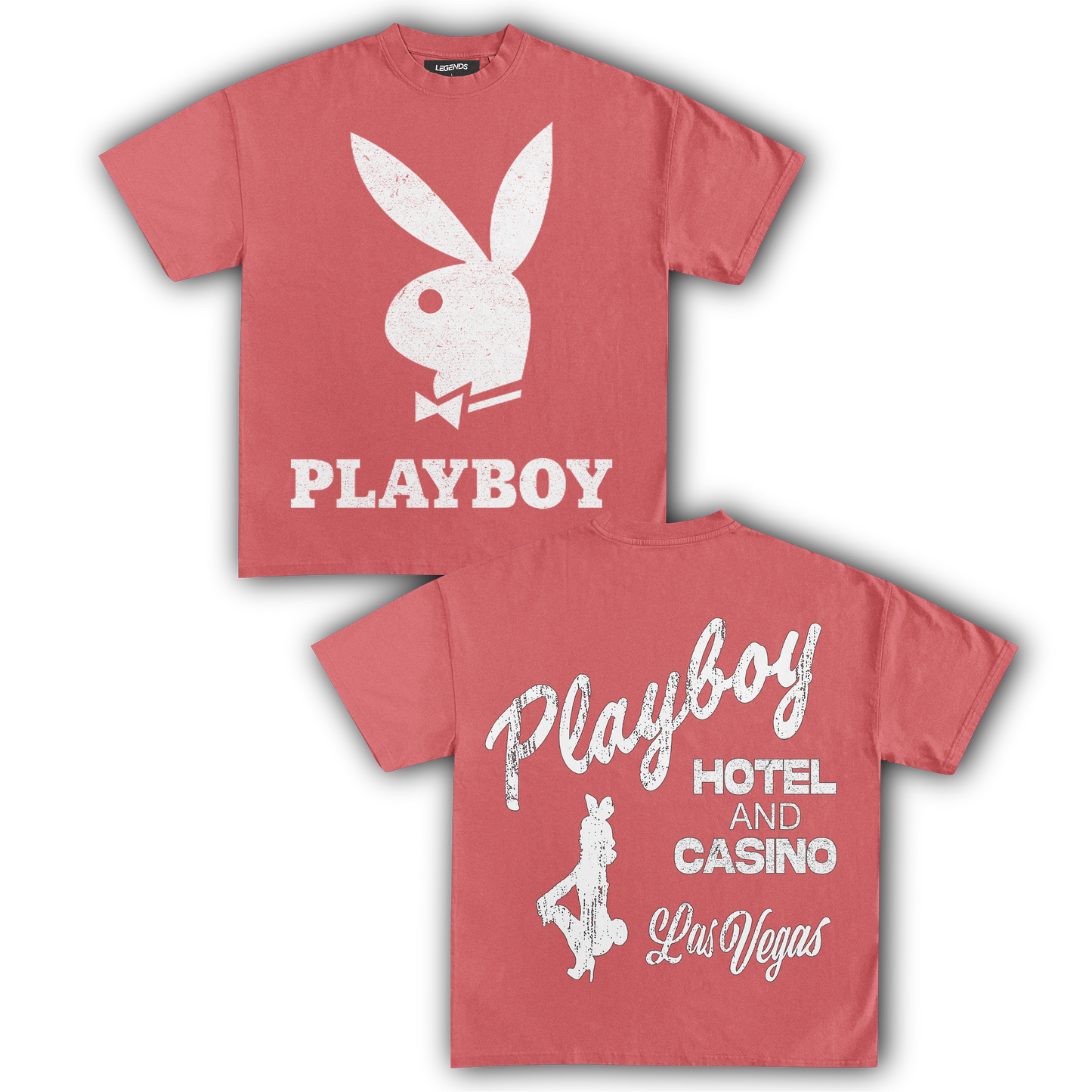 PLAYBOY BUNNY HOTEL & CASINO TEE (Version 2 / Double Sided)