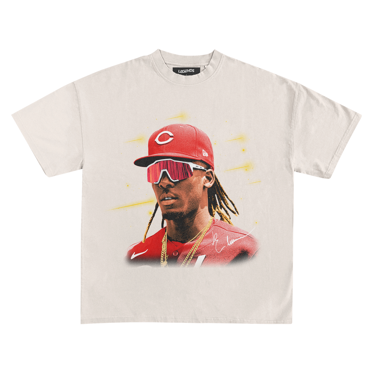 ELLY DE LA CRUZ - BIG FACE TEE