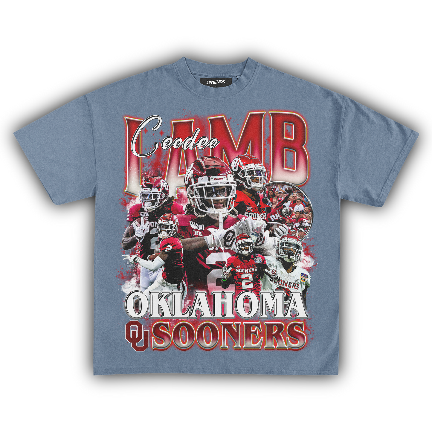 CEEDEE LAMB SOONERS TEE