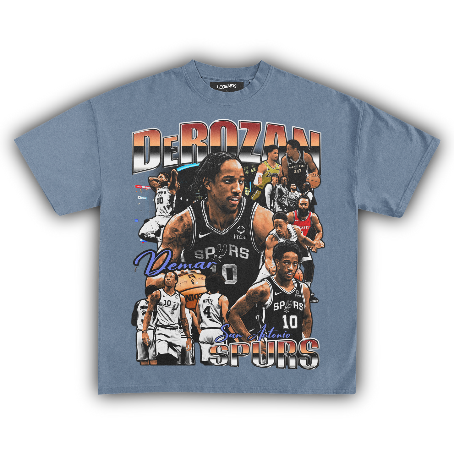 DEMAR DEROZAN SPURS TEE