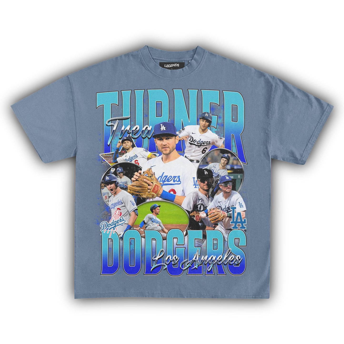 TREA TURNER DODGERS TEE