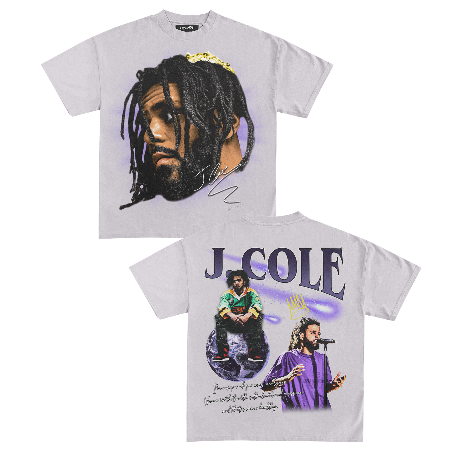 J. COLE BIG FACE TEE
