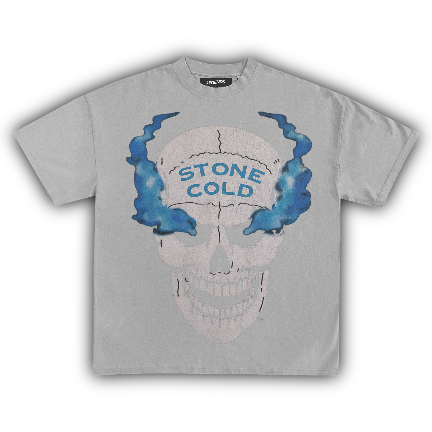 STONE COLD BROKEN SKULL TEE