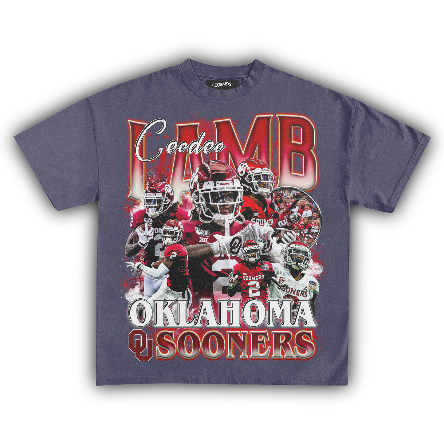 CEEDEE LAMB SOONERS TEE