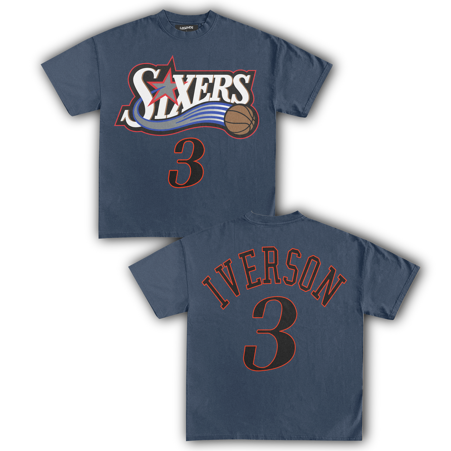ALLEN IVERSON JERSEY TEE