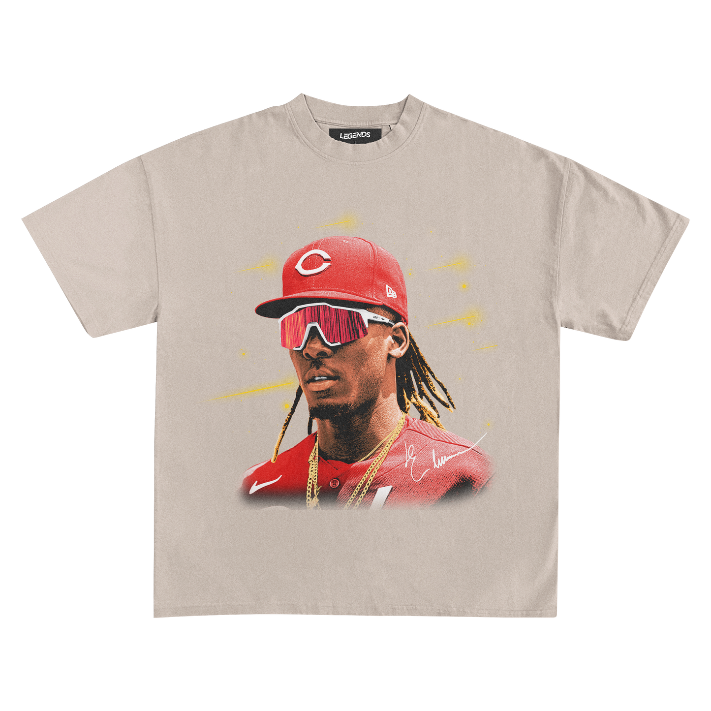 ELLY DE LA CRUZ - BIG FACE TEE