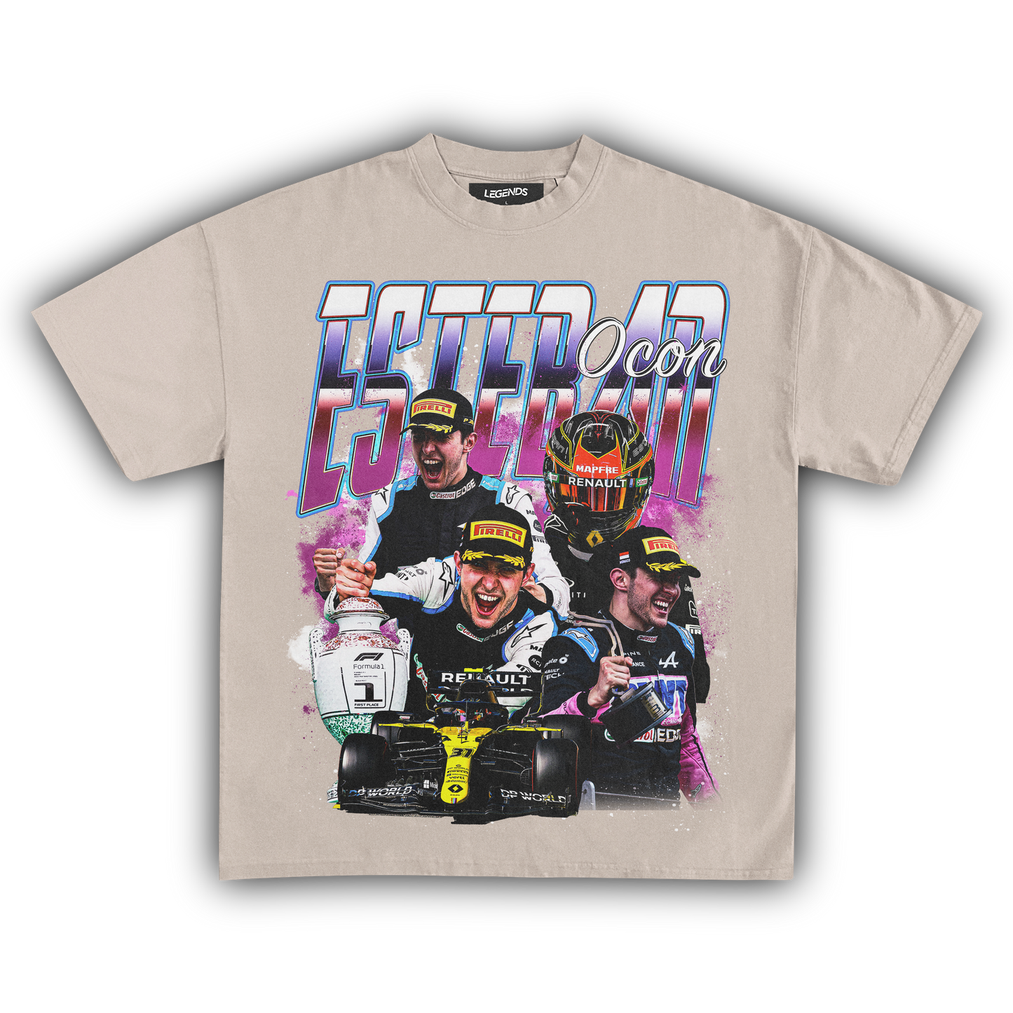 ESTEBAN OCON FORMULA 1 TEE