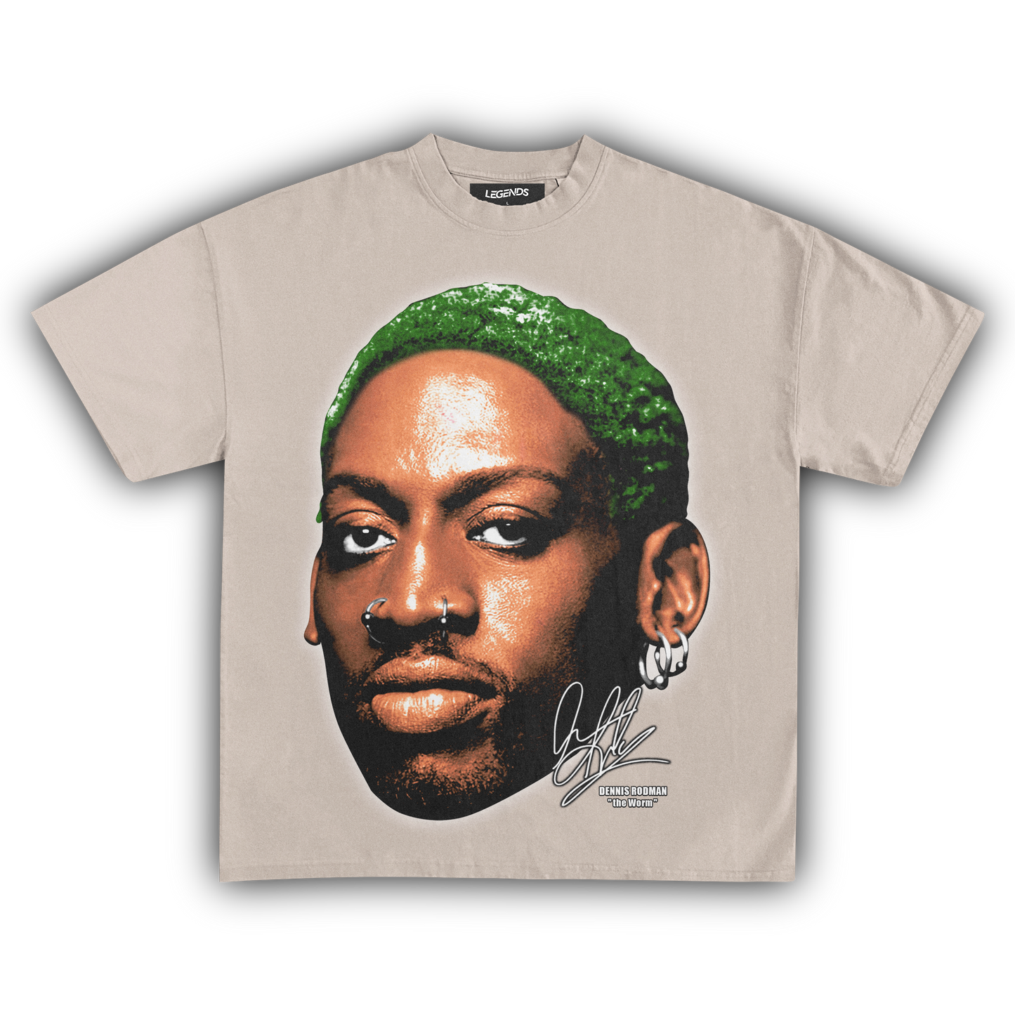 BIG FACE DENNIS RODMAN TEE