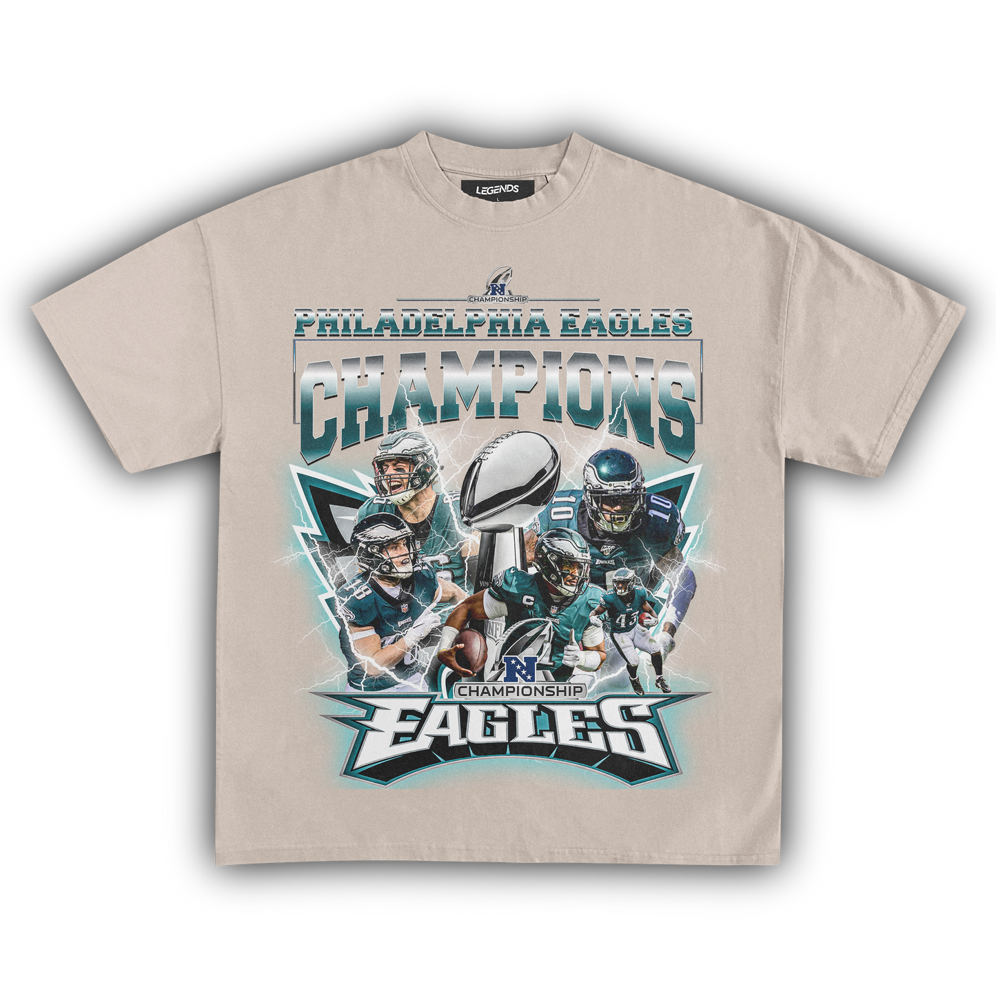PHILADELPHIA EAGLES NFC CHAMPIONS TEE