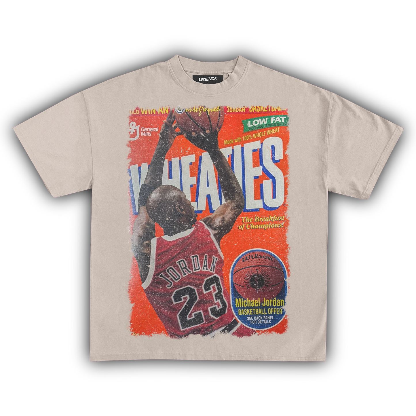 WHEATIES MICHAEL JORDAN 1998 VINTAGE TEE