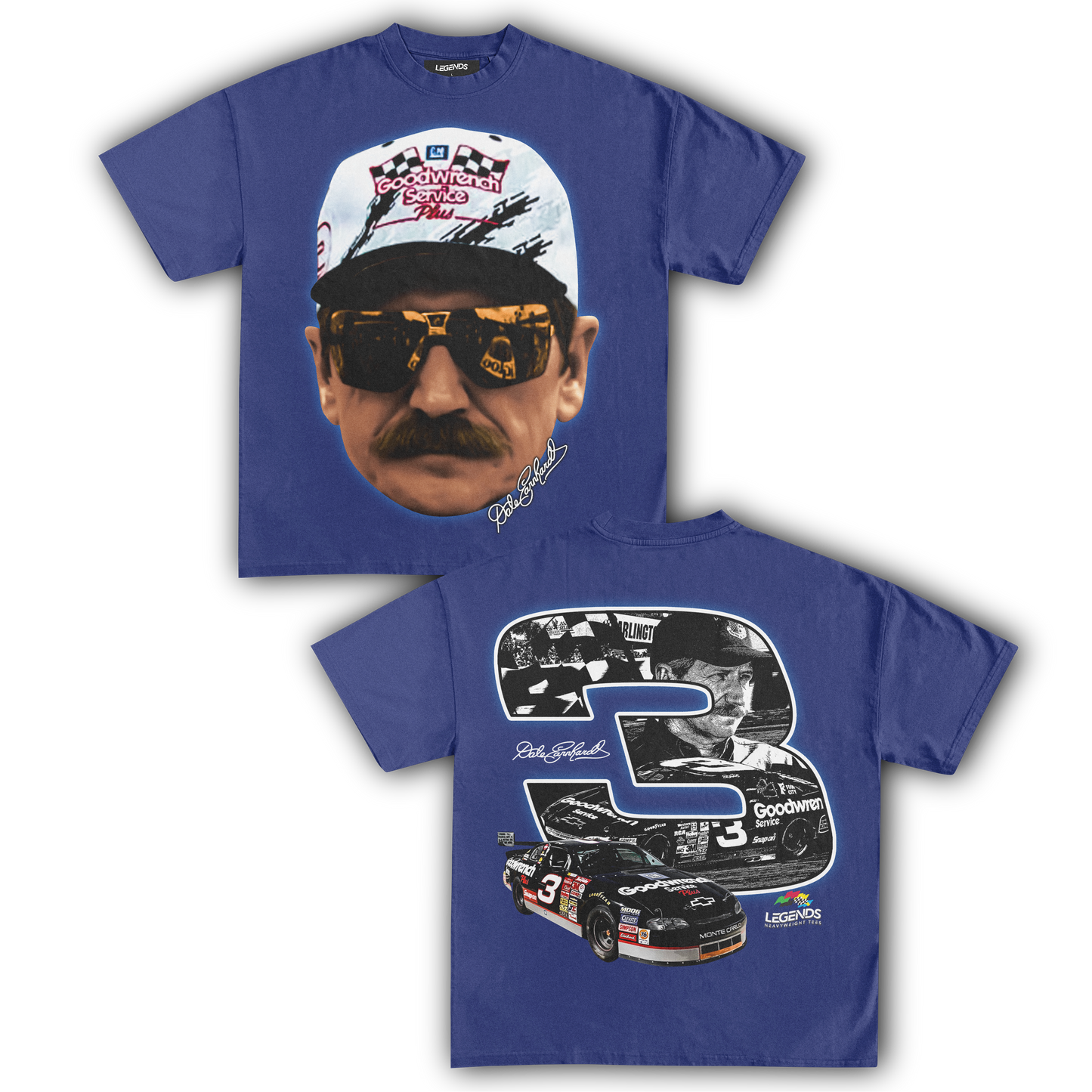 DALE EARNHARDT BIG 3 TEE