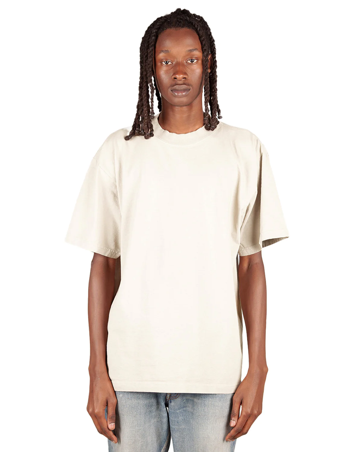 CREAM HEAVYWEIGHT TEE