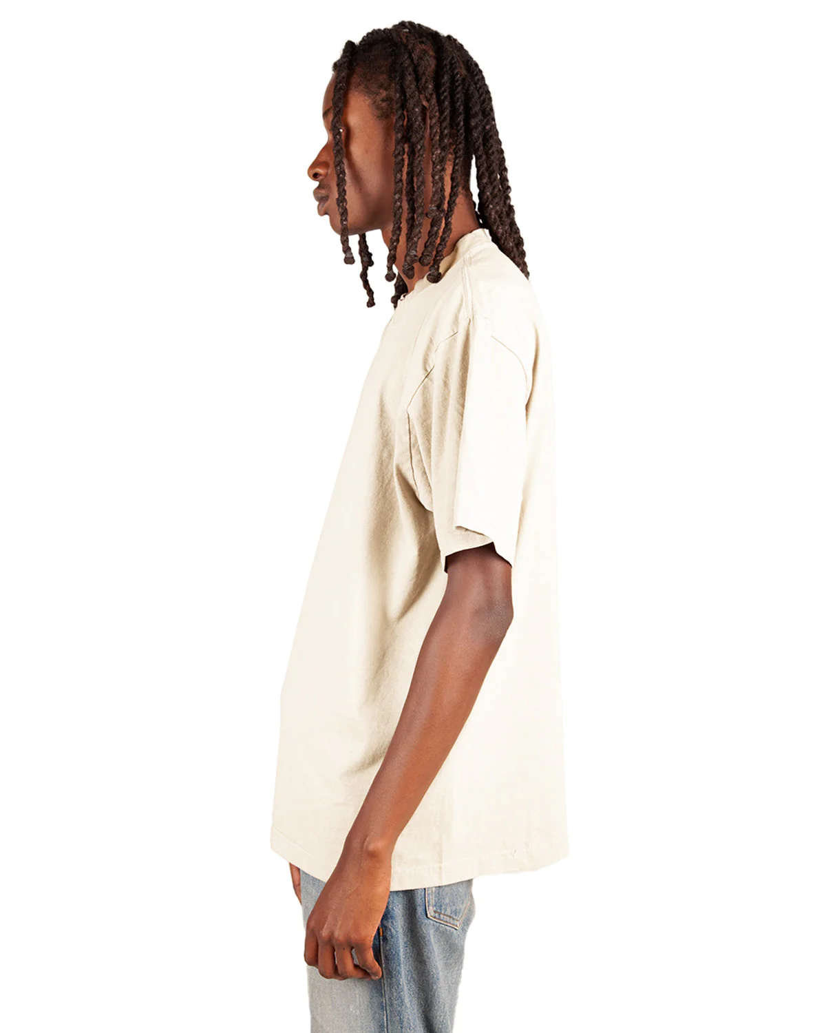 CREAM HEAVYWEIGHT TEE