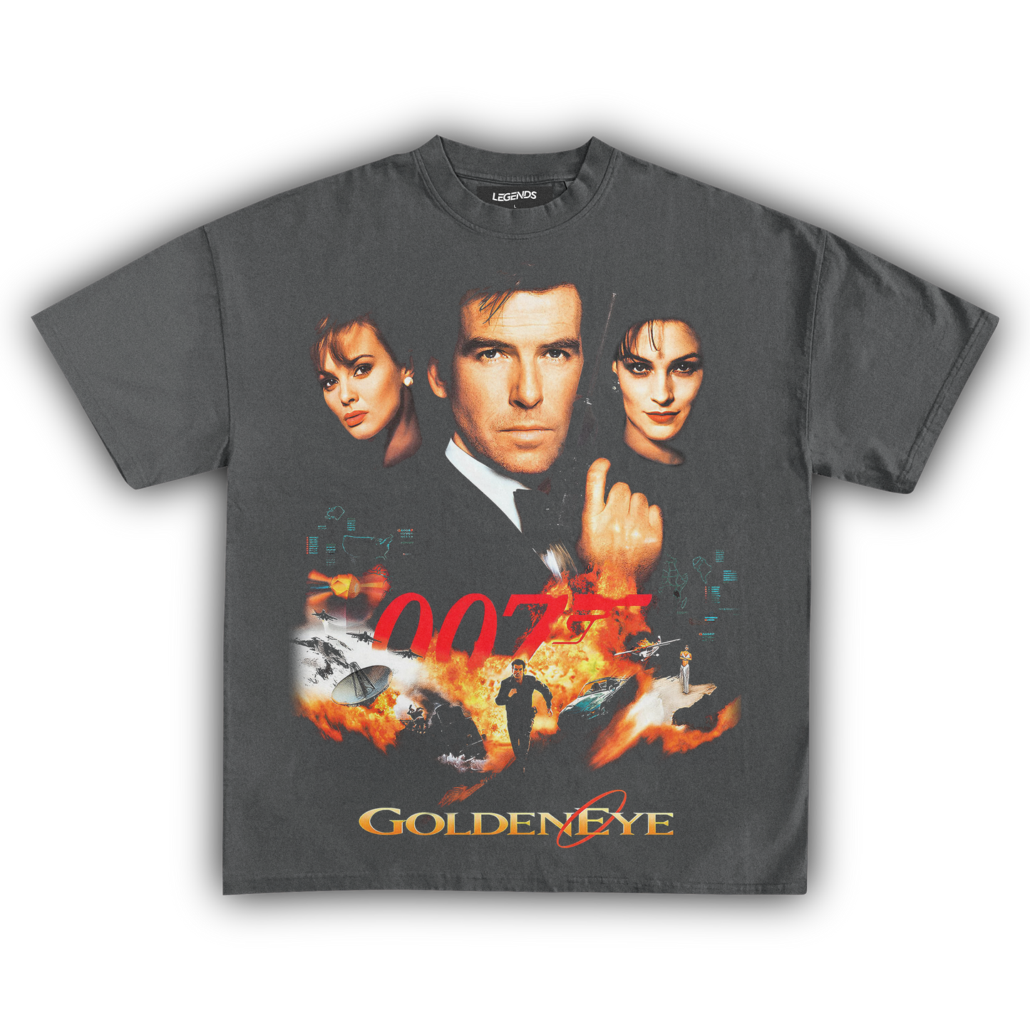 JAMES BOND GOLDENEYE VINTAGE TEE