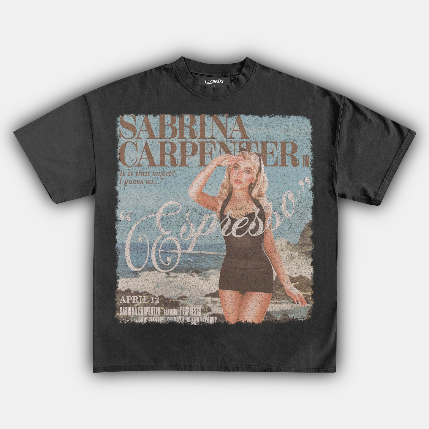 SABRINA CARPENTER ESPRESSO VINTAGE TEE (Volume 2)