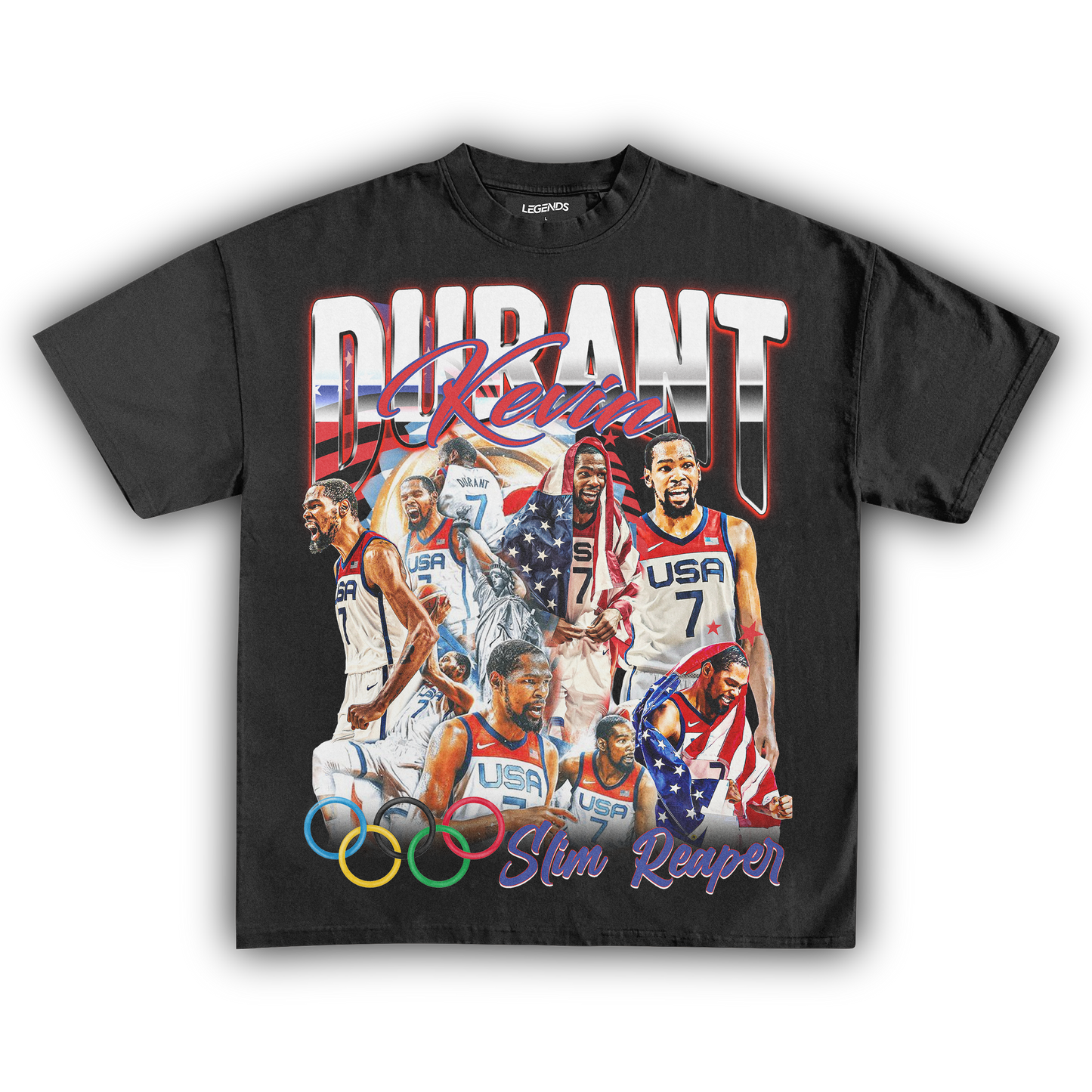 KEVIN DURANT SLIM REAPER TEE