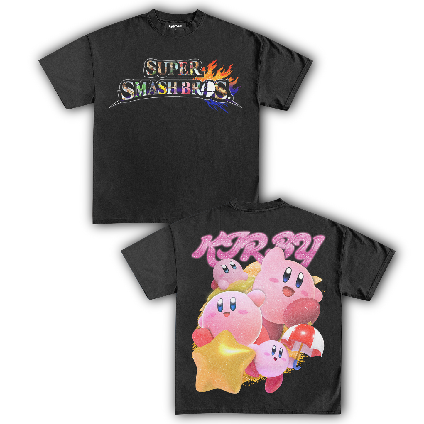 SUPER SMASH BROS KIRBY TEE (Double)