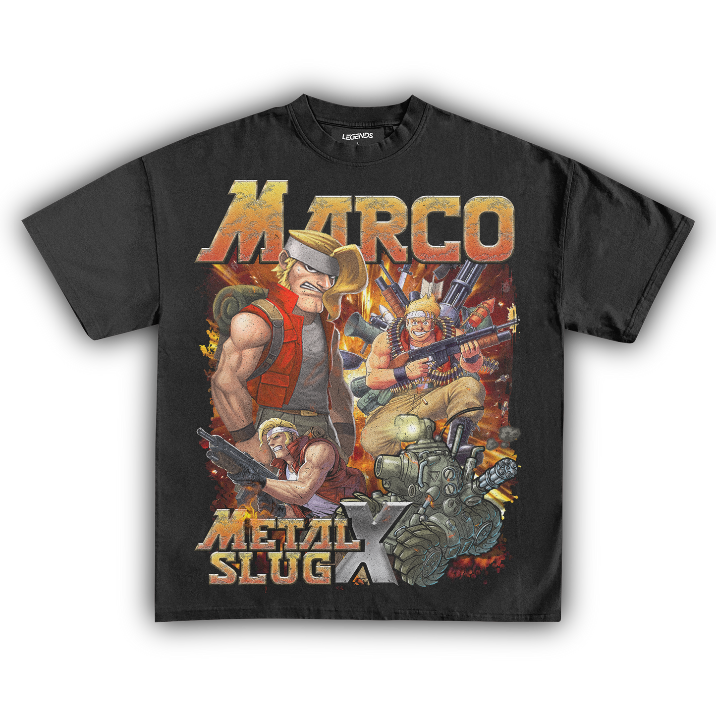 METAL SLUG X MARCO TEE