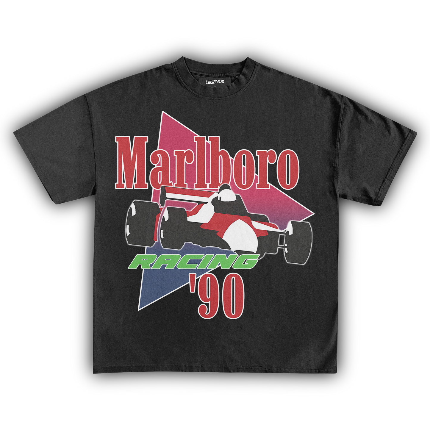 MARLBORO β90 RETRO RACING TEE