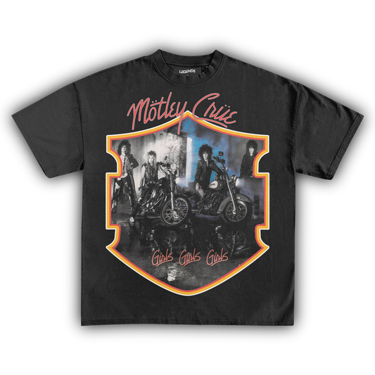 MÖTLEY CRÜE GIRLS, GIRLS, GIRLS TEE