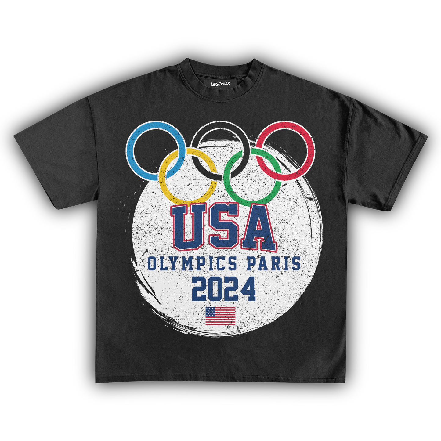 USA PARIS GAMES '24 VINTAGE TEE (Vol. 2)