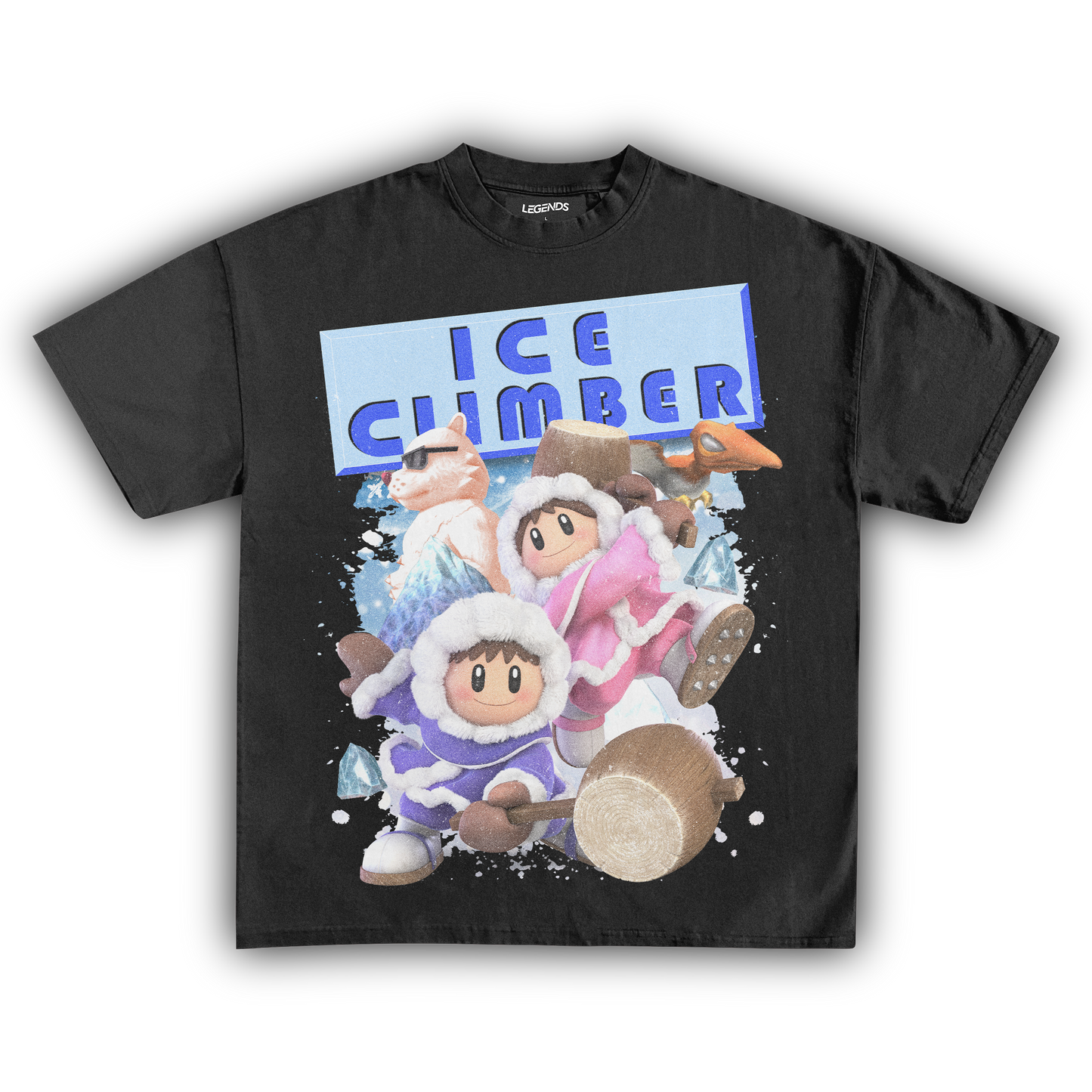 SUPER SMASH BROS ICE CLIMBER TEE