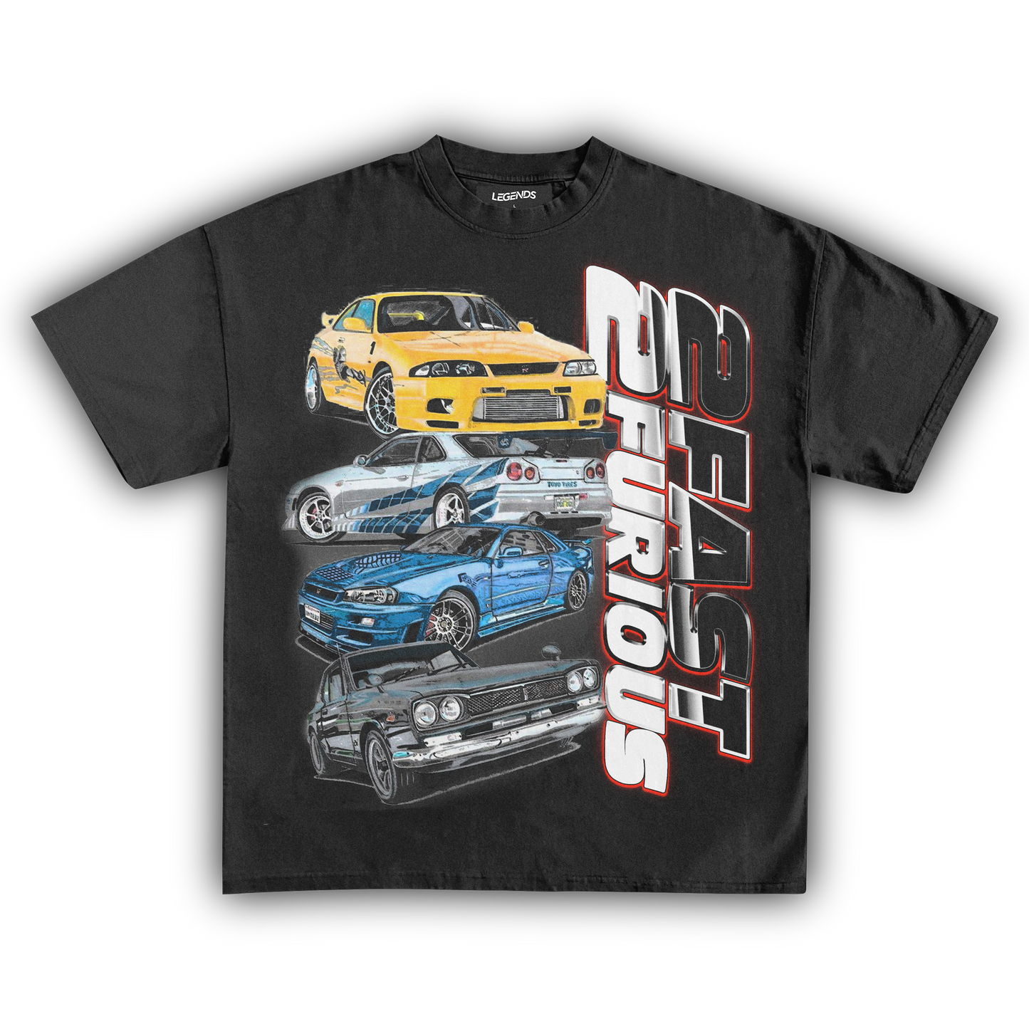 2 FAST 2 FURIOUS TEE