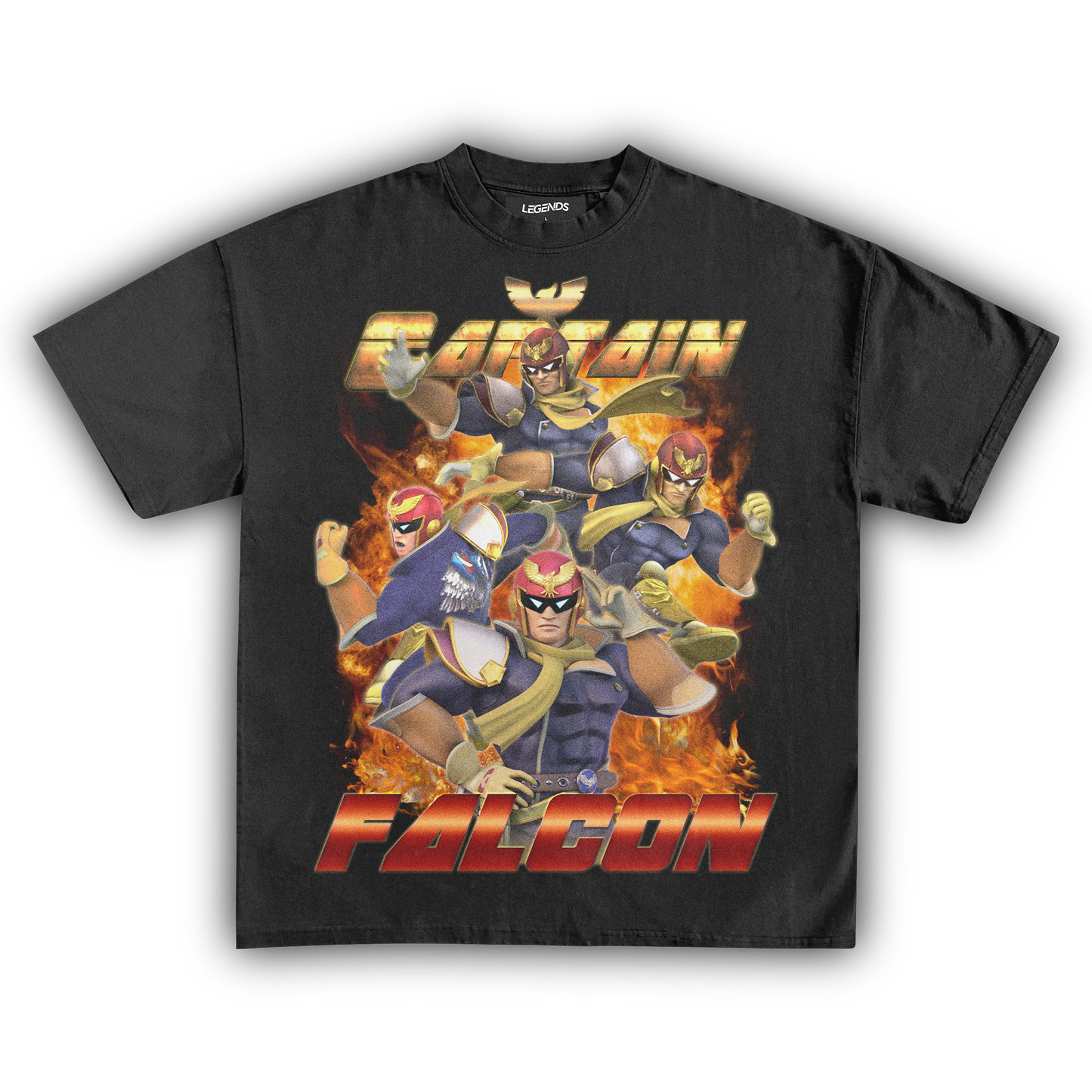 SUPER SMASH BROS CAPTAIN FALCON TEE