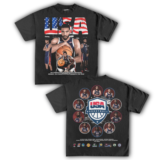 USA BASKETBALL TEAM '24 TEE