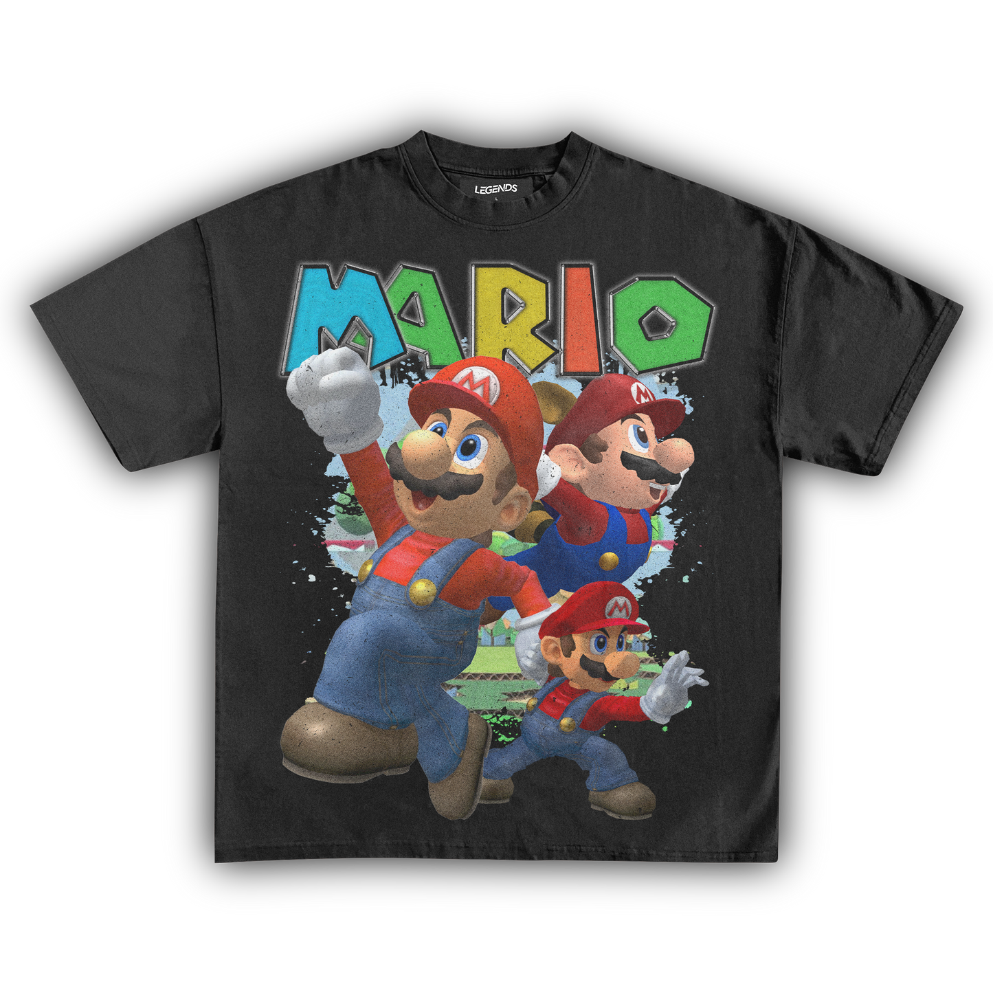 SUPER SMASH BROS MARIO TEE