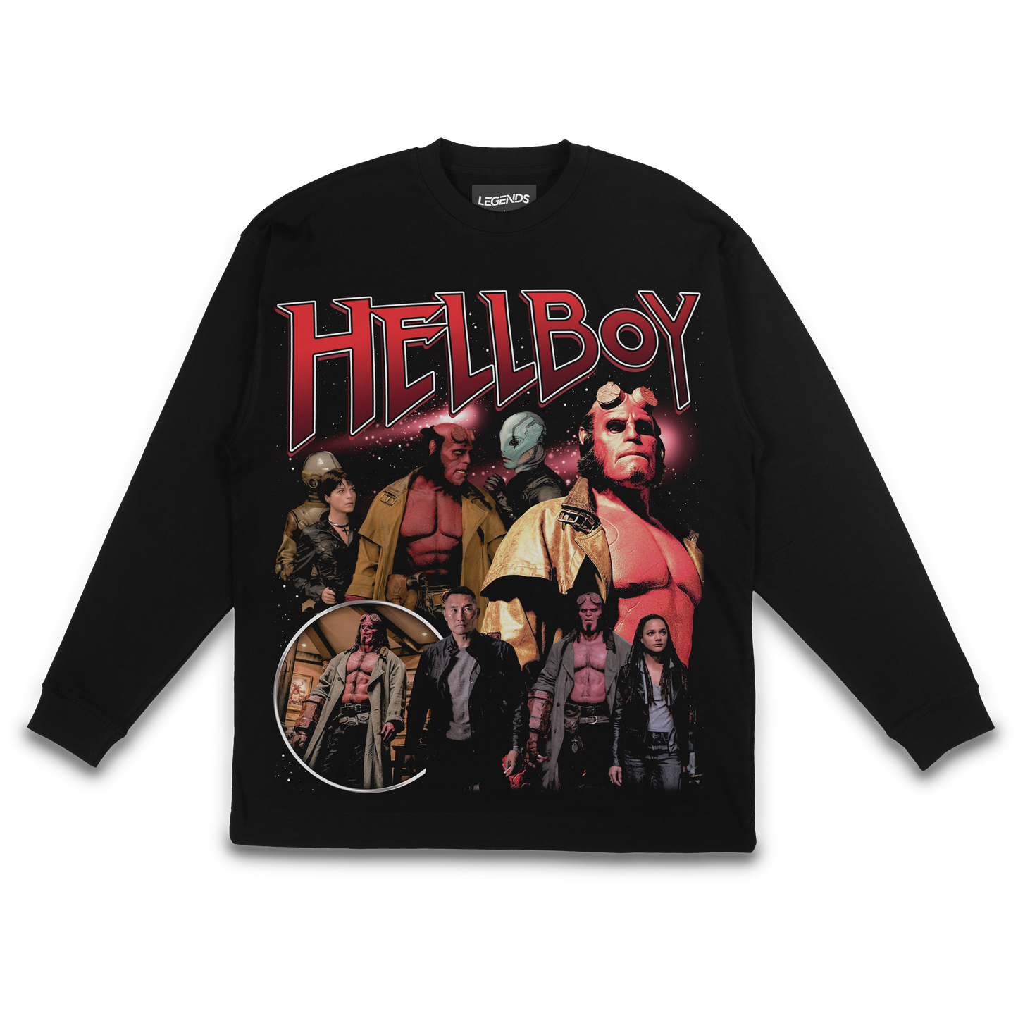 HELLBOY LONG SLEEVE TEE