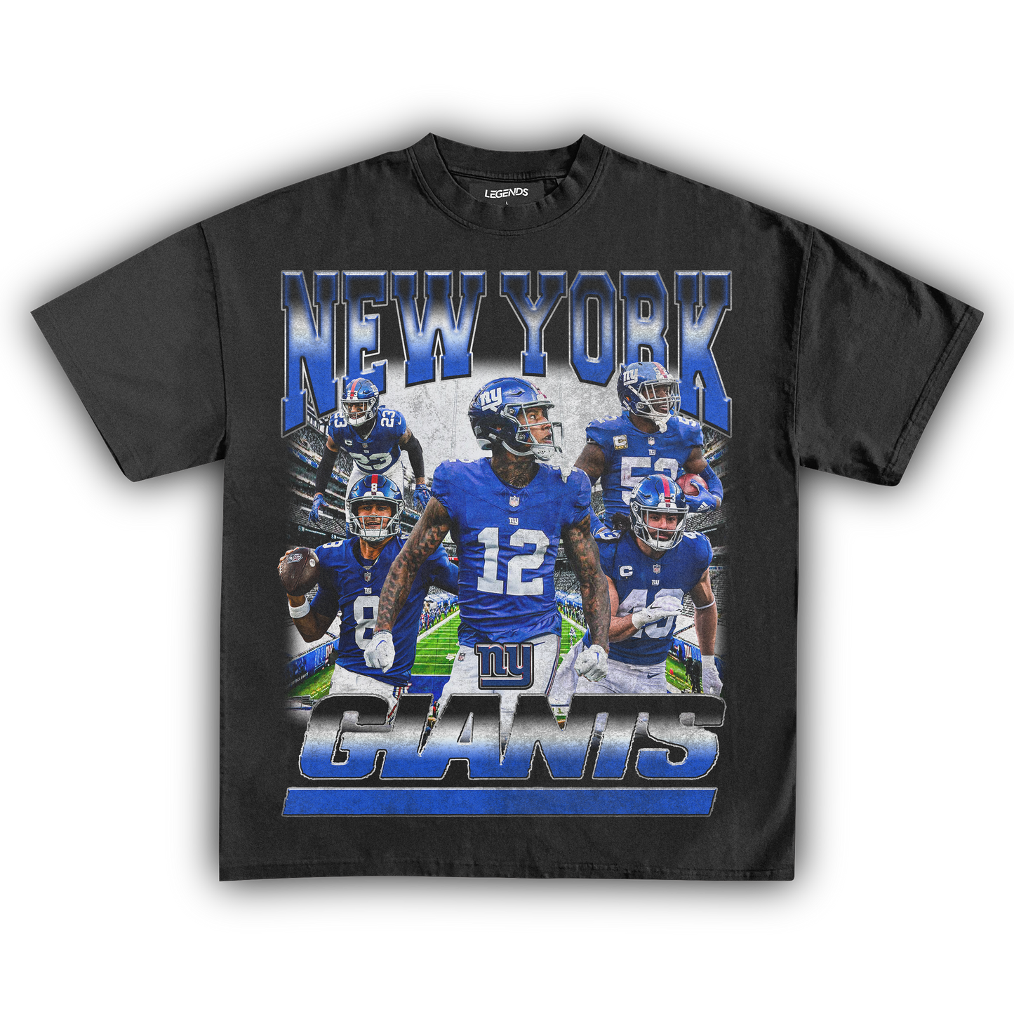 NY GIANTS VINTAGE TEE