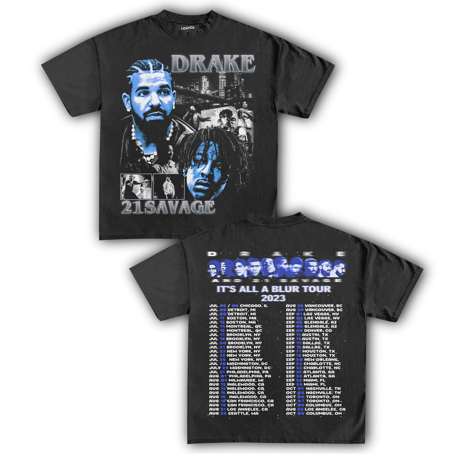 IT'S ALL A BLUR TOUR TEE