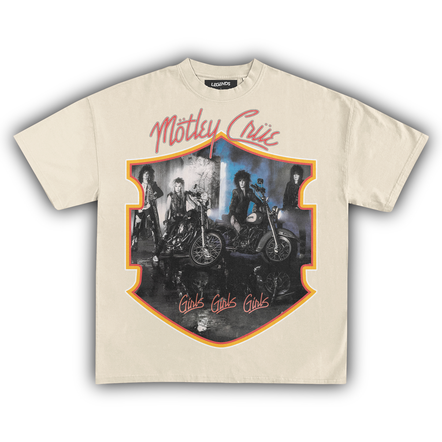 MÖTLEY CRÜE GIRLS, GIRLS, GIRLS TEE