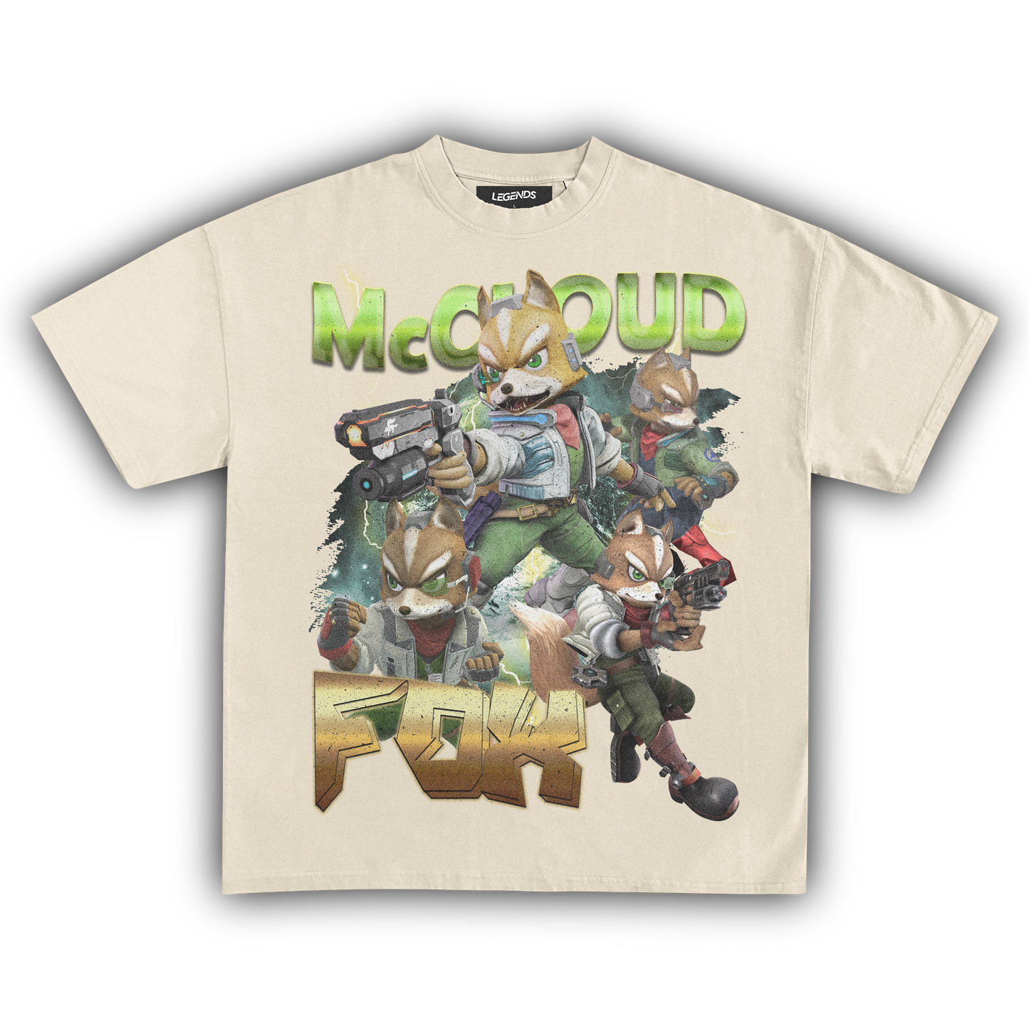 SUPER SMASH BROS FOX TEE