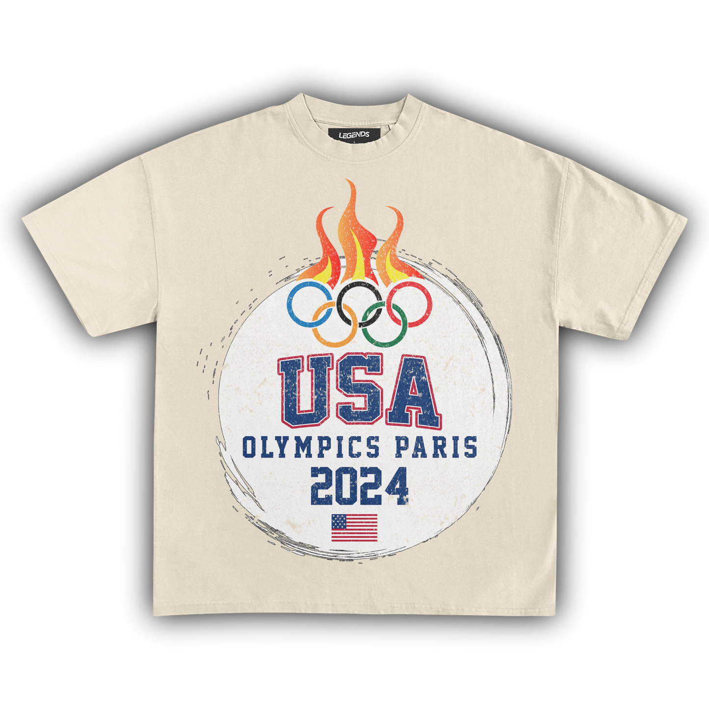 USA PARIS GAMES '24 VINTAGE TEE (Vol. 3)