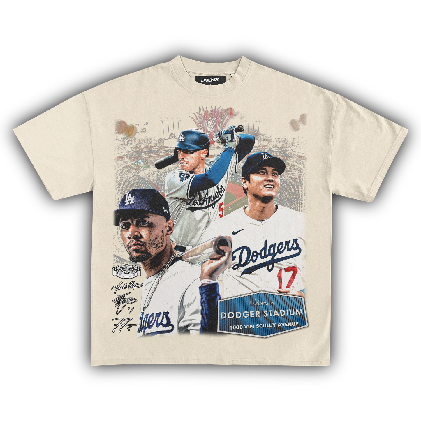 DODGERS TOP 3 MVP TEE