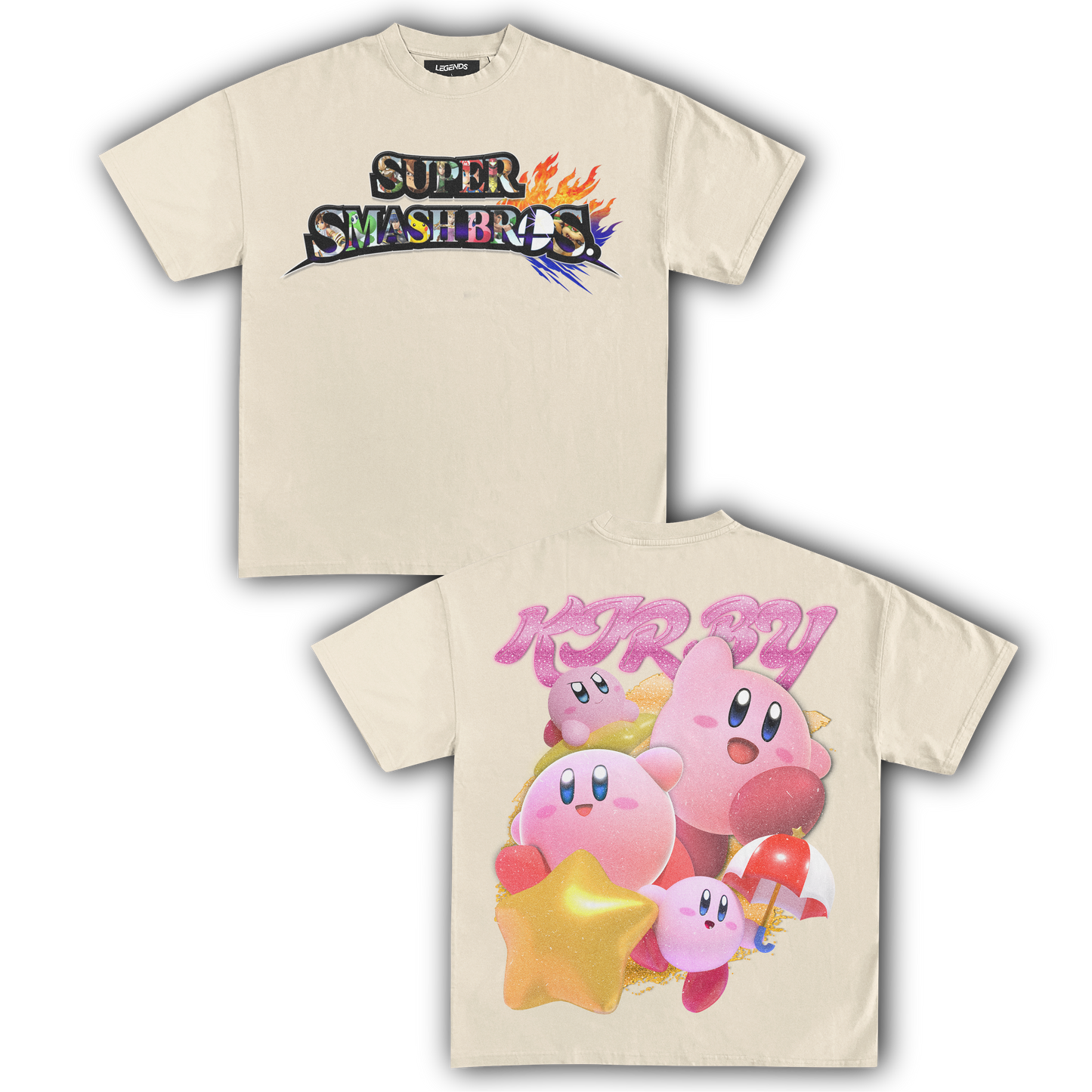 SUPER SMASH BROS KIRBY TEE (Double)