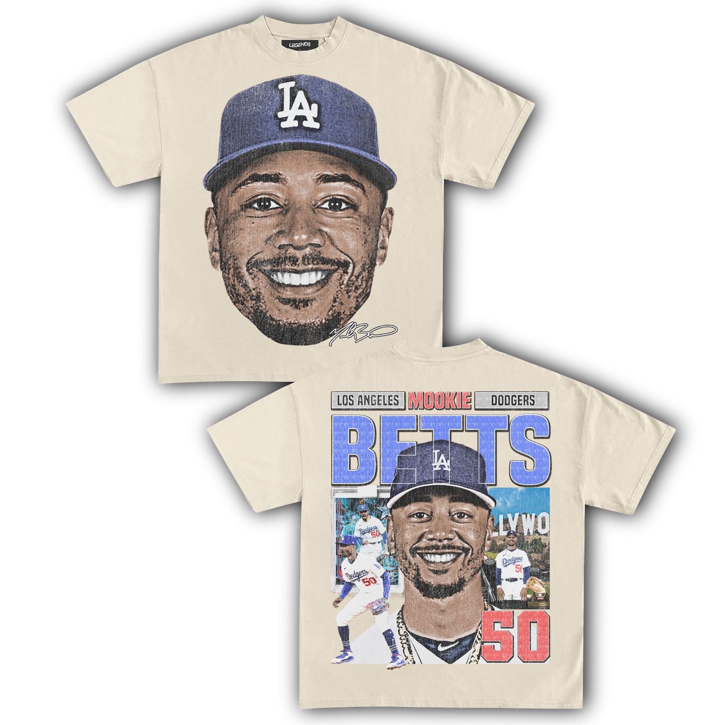 MOOKIE BETTS BIG FACE TEE