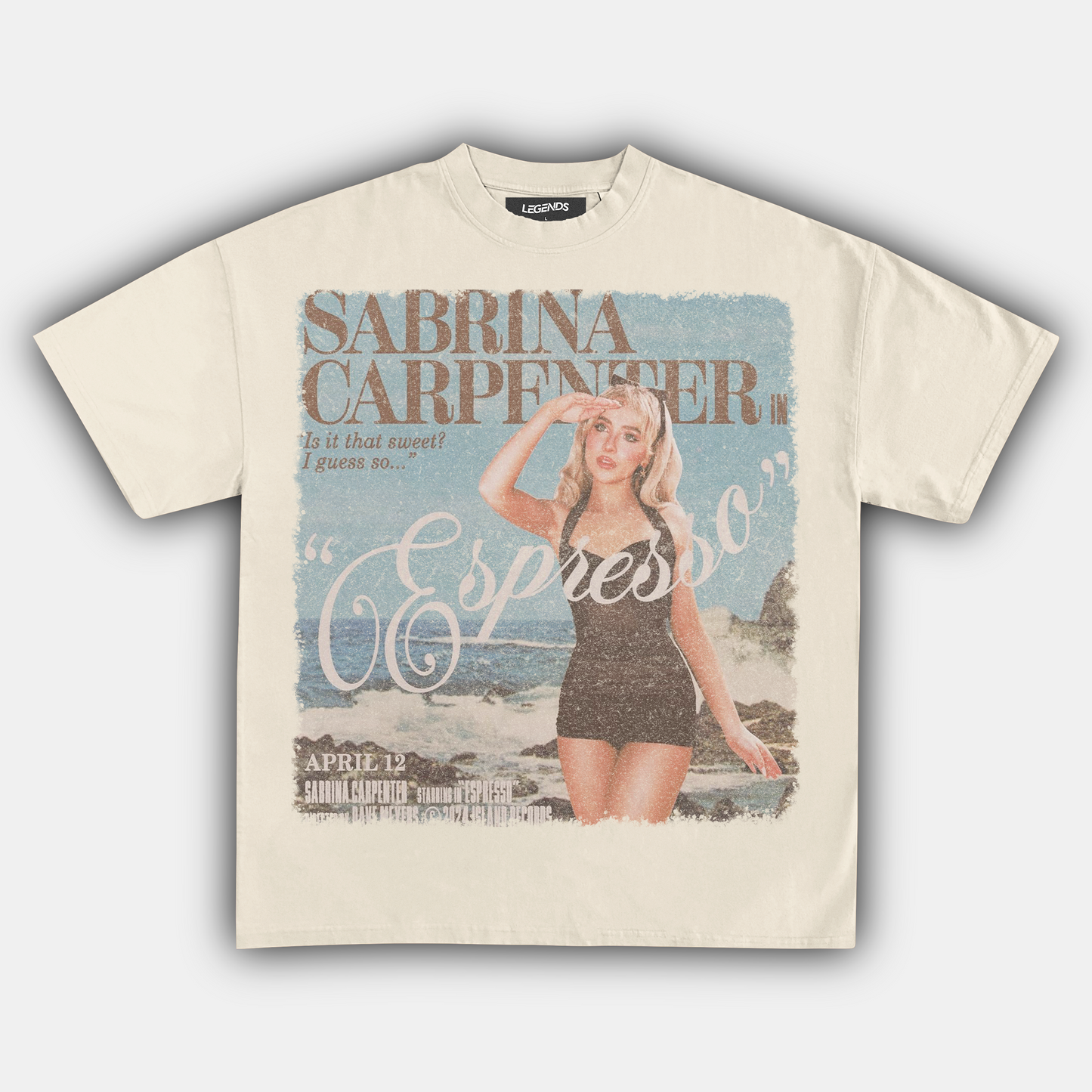 SABRINA CARPENTER ESPRESSO VINTAGE TEE (Volume 2)