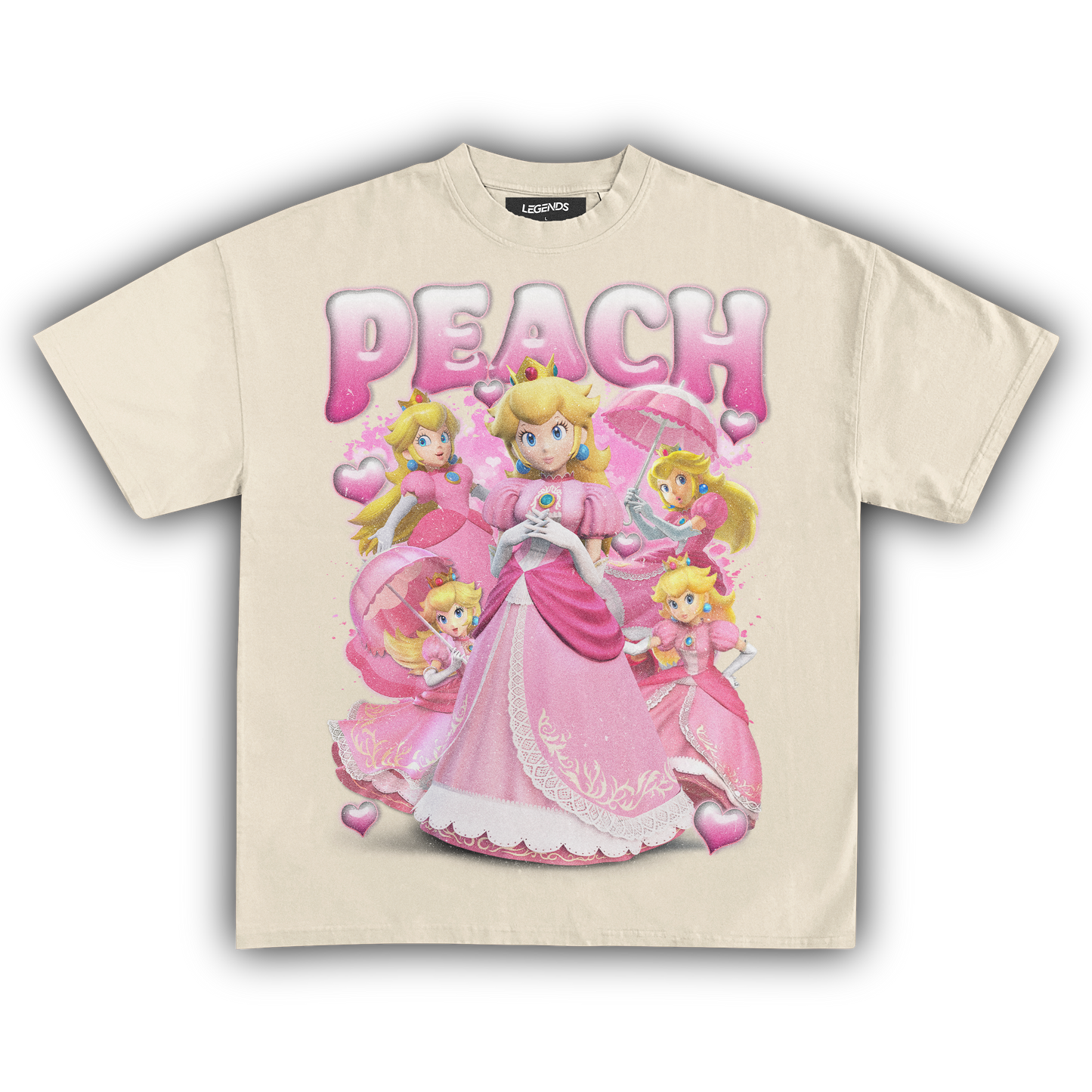 SUPER SMASH BROS PEACH TEE