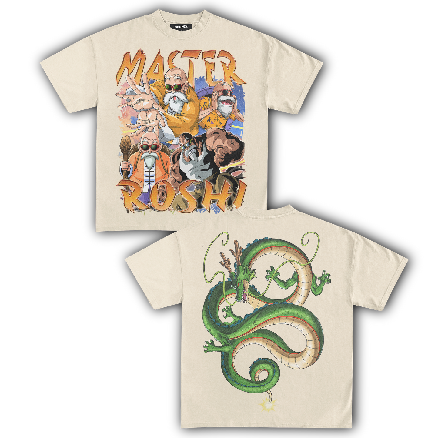 DRAGON BALL Z MASTER ROSHI TEE (Double)