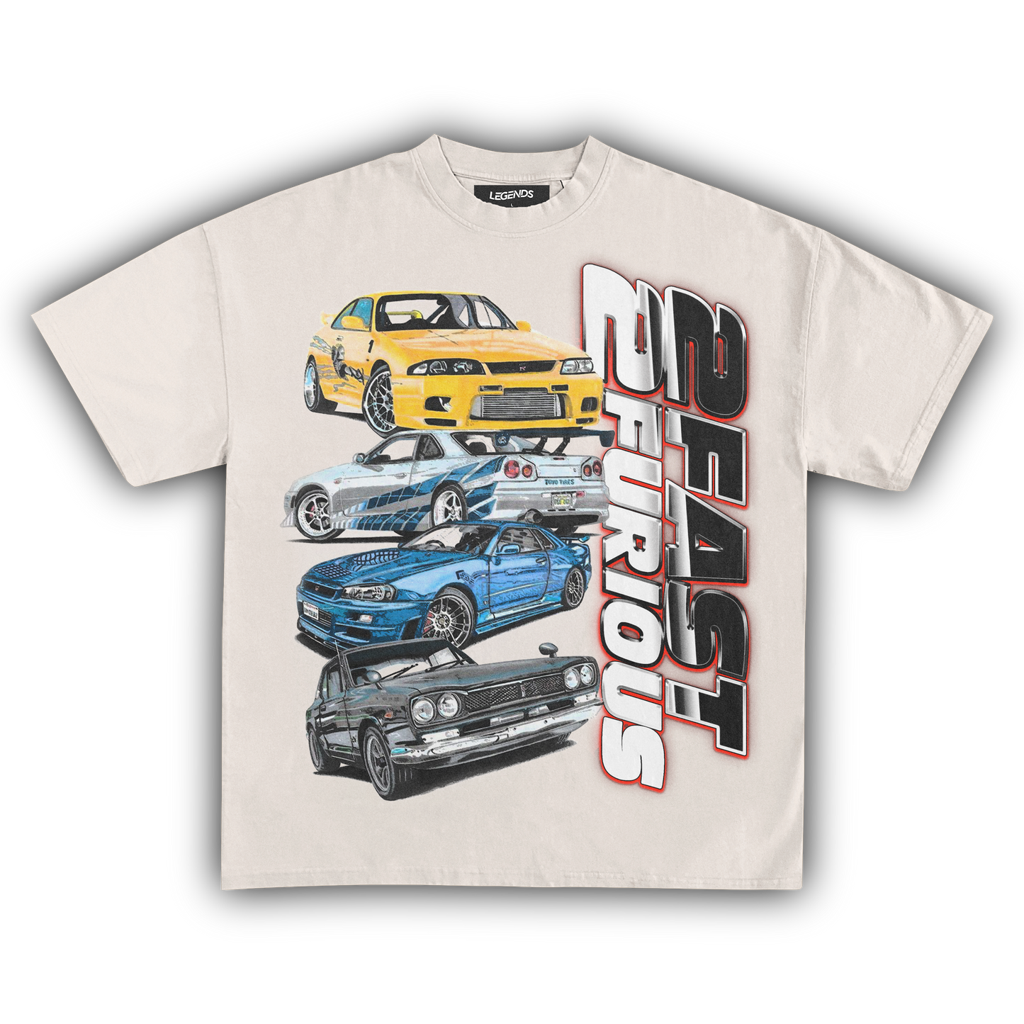 2 FAST 2 FURIOUS TEE