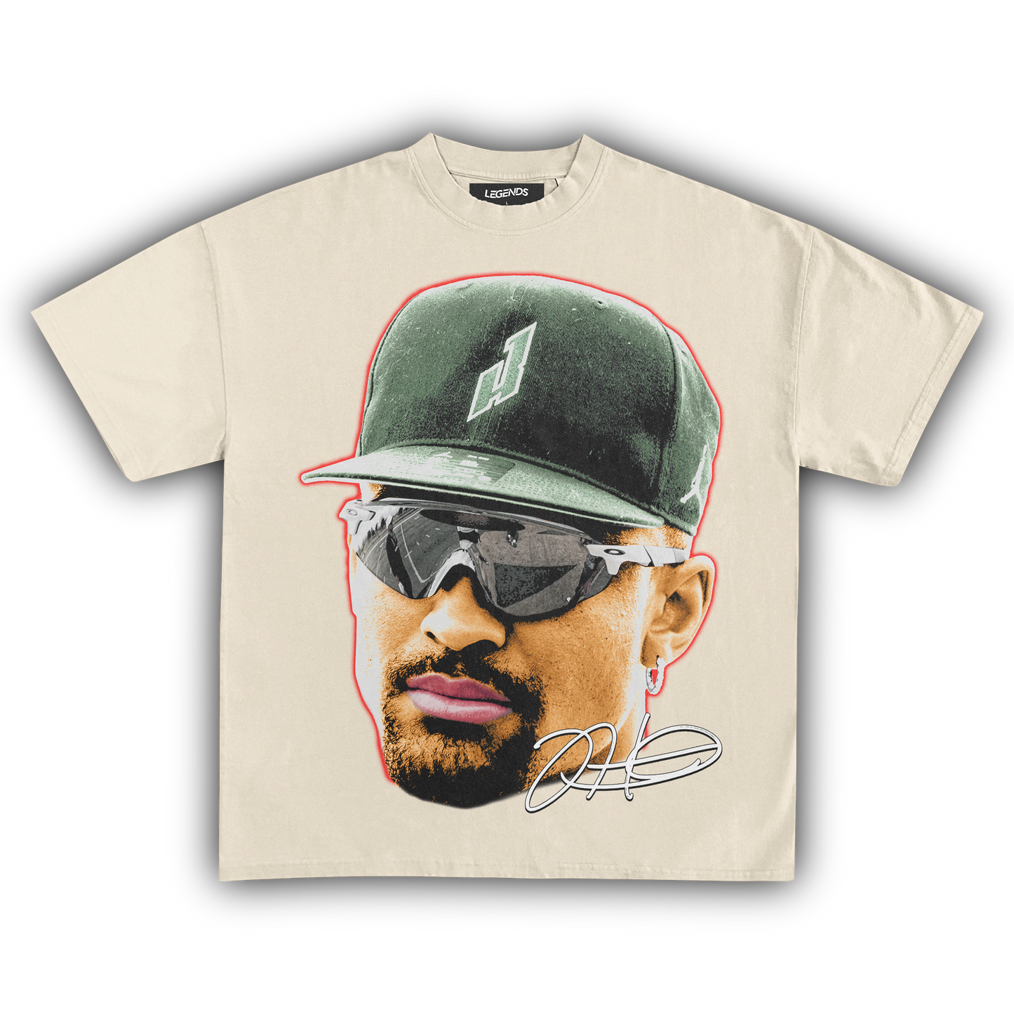 JALEN HURTS BIG FACE TEE