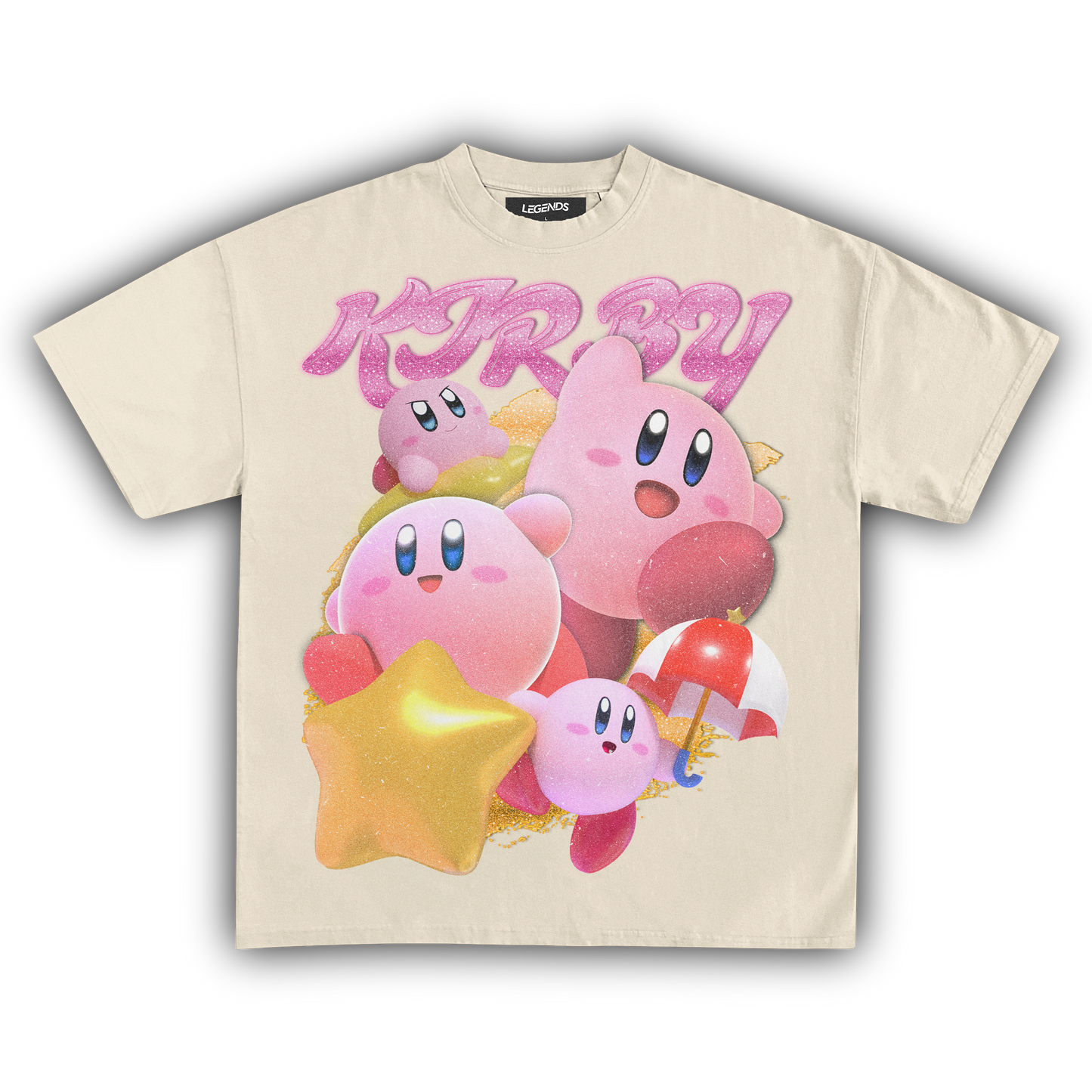 SUPER SMASH BROS KIRBY TEE