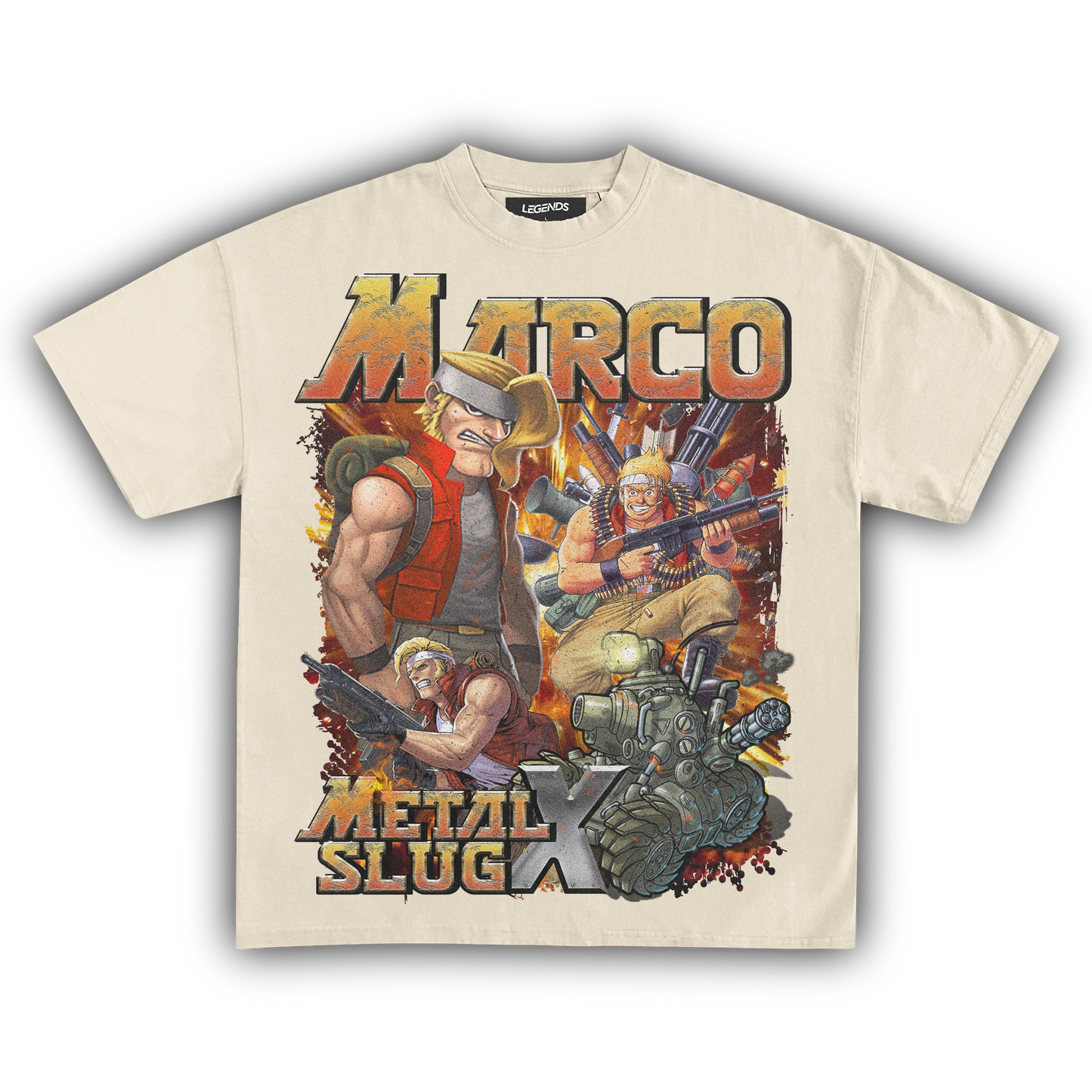METAL SLUG X MARCO TEE