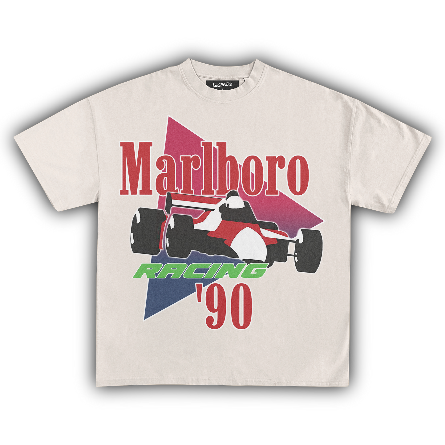 MARLBORO β90 RETRO RACING TEE