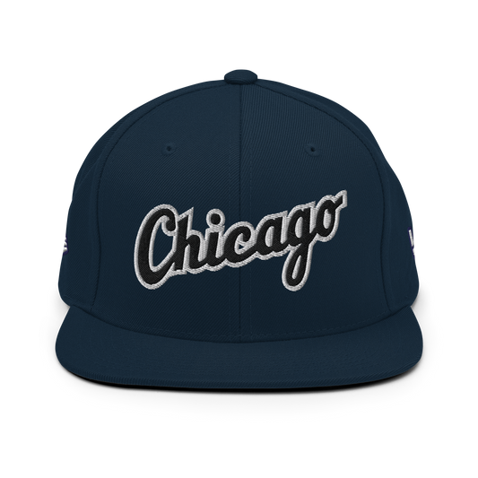 CHICAGO SNAPBACK (DARK NAVY)