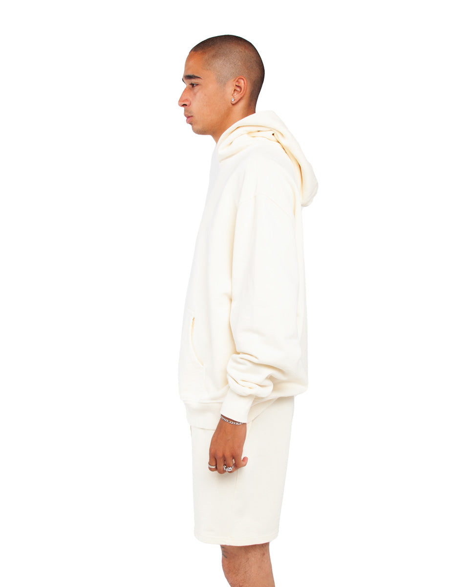 HEAVYWEIGHT FLEECE SHORTS (CREAM)
