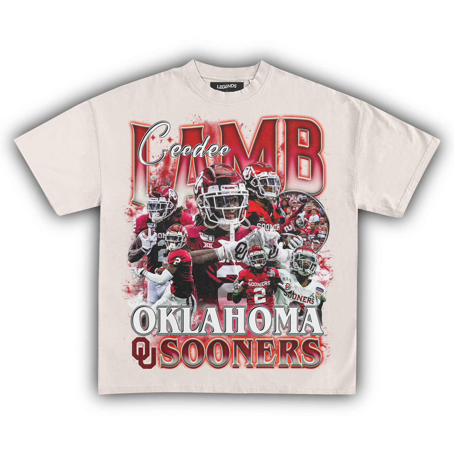 CEEDEE LAMB SOONERS TEE